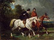 Alfred Dedreux Ride Spain oil painting artist